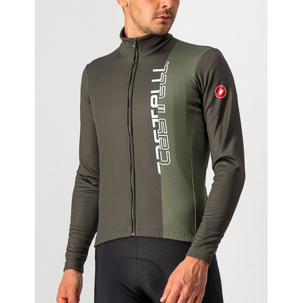 TRAGUARDO Radtrikot langarm grün