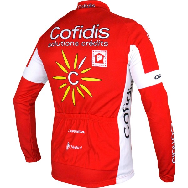 COFIDIS 2018 Radtrikot langarm-Radsport-Profi-Team COFIDIS 2018 Radtrikot langarm-Radsport-Profi-Team