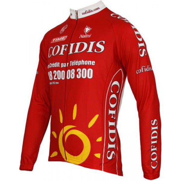 Cofidis 2008 Langarmtrikot Cofidis 2008 Langarmtrikot