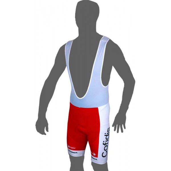 COFIDIS 2015 Trägerhose Radsport-Profi-Team COFIDIS 2015 Trägerhose Radsport-Profi-Team