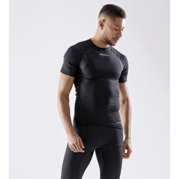 Active Extreme X Crewneck Funktionsunterhemd kurzarm schwarz