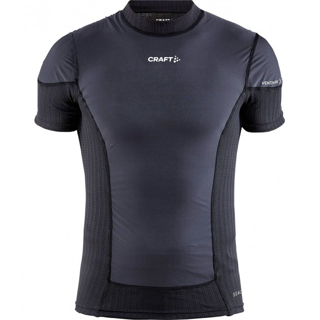 Active Extreme X Windschutz Kurzarm-Unterhemd schwarz Active Extreme X Windschutz Kurzarm-Unterhemd schwarz