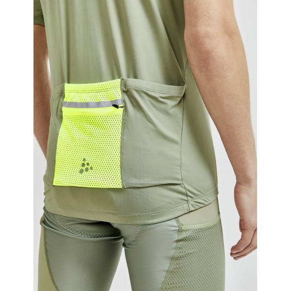 ADV Offroad Radtrikot kurzarm grün/neongelb ADV Offroad Radtrikot kurzarm grün/neongelb