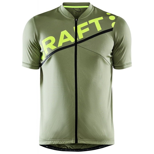 Core Endurance Logo Radtrikot kurzarm grün Core Endurance Logo Radtrikot kurzarm grün