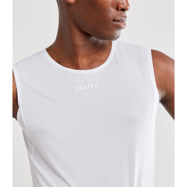 NANOWEIGHT Funktionsshirt ärmellos weiß NANOWEIGHT Funktionsshirt ärmellos weiß