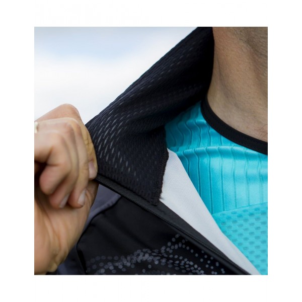 Eco Wind Jacket Fahrrad Windjacke schwarz