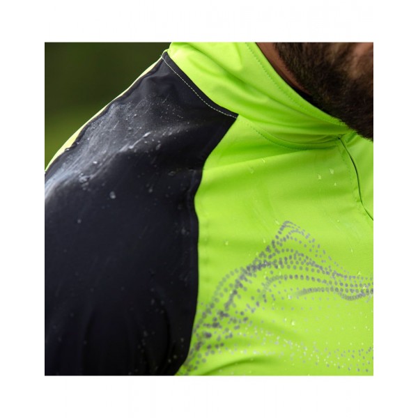 Eco Wind Jacket Fahrrad Windjacke hellgrün/schwarz Eco Wind Jacket Fahrrad Windjacke hellgrün/schwarz