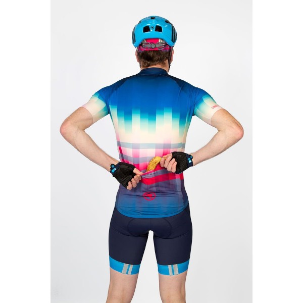 EQUALIZER LTD Radtrikot kurzarm blau EQUALIZER LTD Radtrikot kurzarm blau