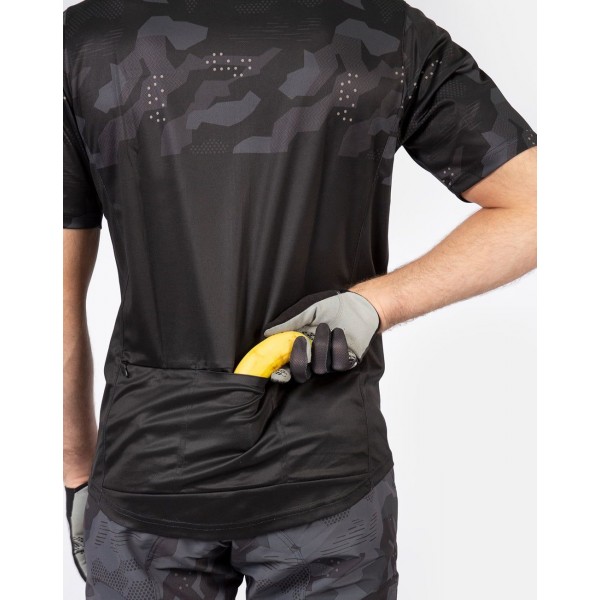 HUMMVEE RAY Radtrikot kurzarm schwarz HUMMVEE RAY Radtrikot kurzarm schwarz