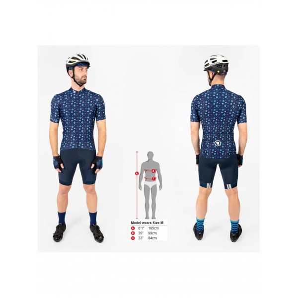 Supercraft Radtrikot kurzarm blau Supercraft Radtrikot kurzarm blau