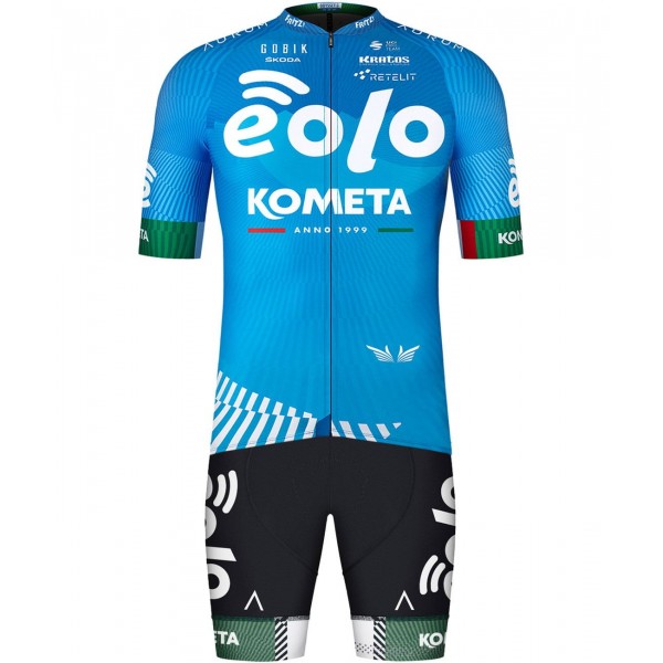 Eolo-Kometa Cycling Team 2021 Trägerhose-Radsport-Profi-Team Eolo-Kometa Cycling Team 2021 Trägerhose-Radsport-Profi-Team