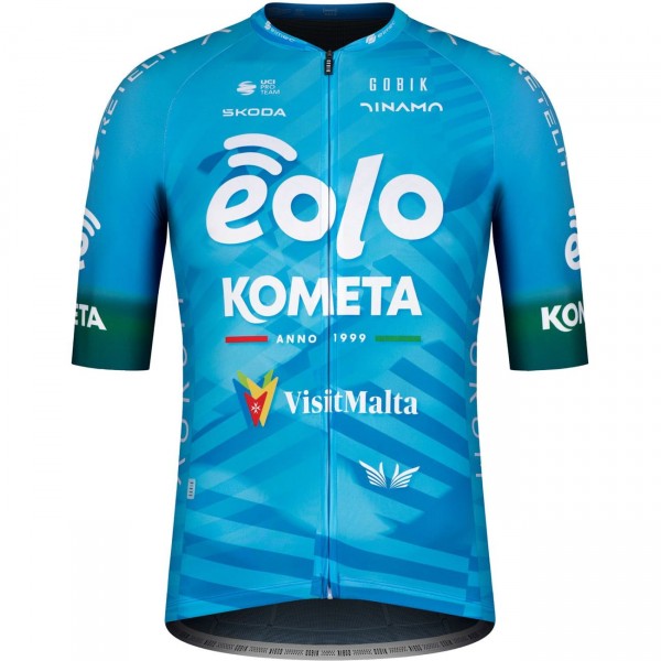 Eolo-Kometa Cycling Team 2023 Set (Radtrikot+Trägerhose)-Radsport-Profi-Team Eolo-Kometa Cycling Team 2023 Set (Radtrikot+Trägerhose)-Radsport-Profi-Team