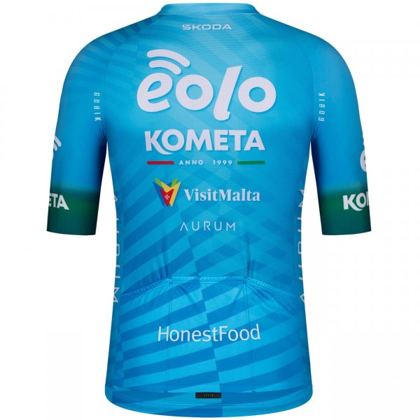 Eolo-Kometa Cycling Team 2023 Set (Radtrikot+Trägerhose)-Radsport-Profi-Team Eolo-Kometa Cycling Team 2023 Set (Radtrikot+Trägerhose)-Radsport-Profi-Team