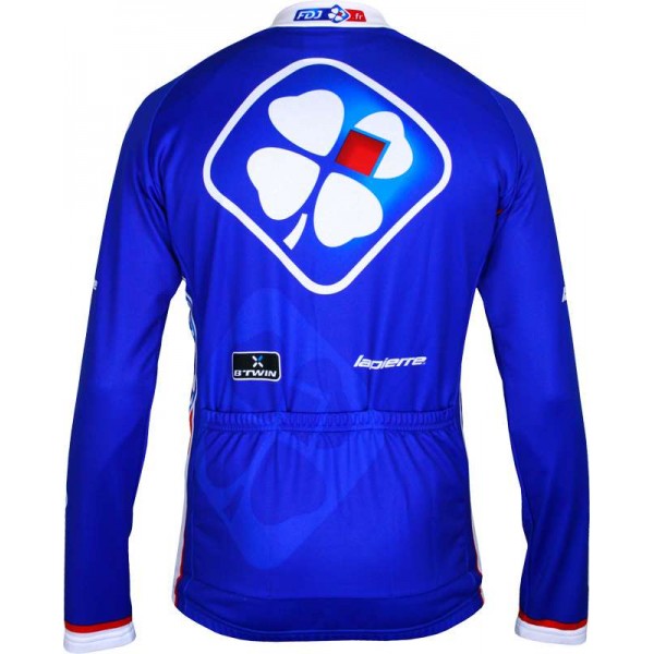 FRANCAISE DES JEUX (FDJ)-TOUR 2013 Radsport-Profi-Team-Langarmtrikot FRANCAISE DES JEUX (FDJ)-TOUR 2013 Radsport-Profi-Team-Langarmtrikot