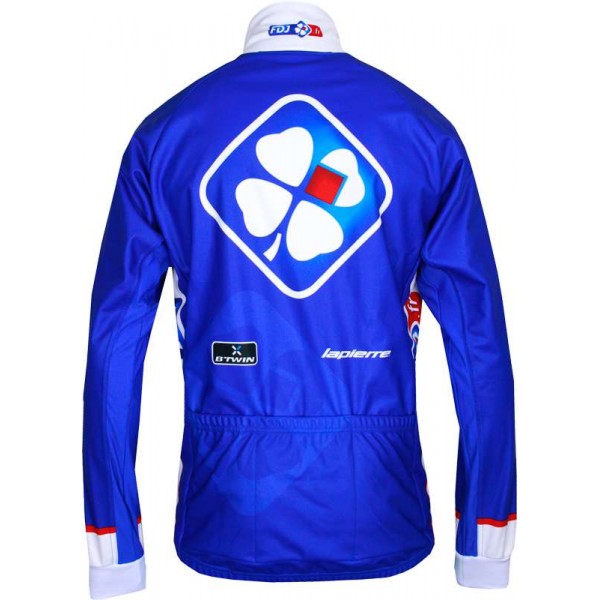 FRANCAISE DES JEUX (FDJ) 2013 Fahrrad Winterjacke-B'TWIN Radsport-Profi-Team FRANCAISE DES JEUX (FDJ) 2013 Fahrrad Winterjacke-B'TWIN Radsport-Profi-Team