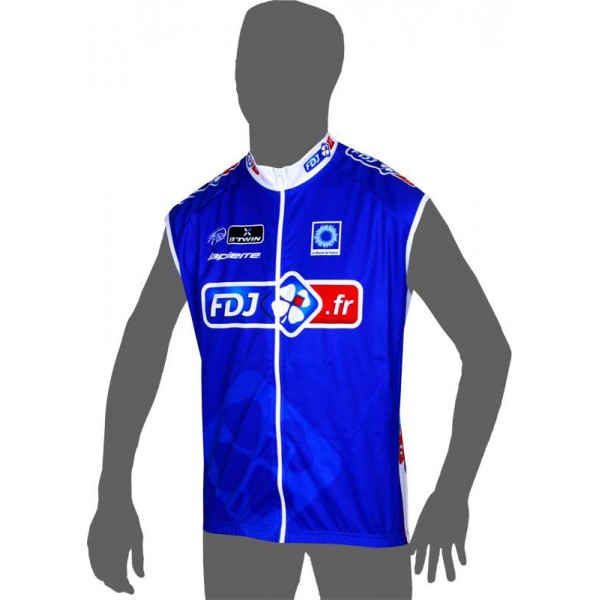 FRANCAISE DES JEUX (FDJ.fr) 2014 Wind-Weste Radsport-Profi-Team