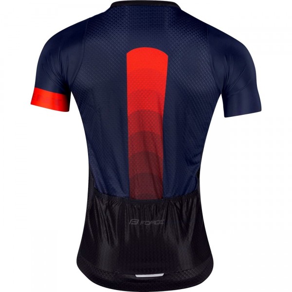 ASCENT Aero Radtrikot kurzarm blau/rot ASCENT Aero Radtrikot kurzarm blau/rot