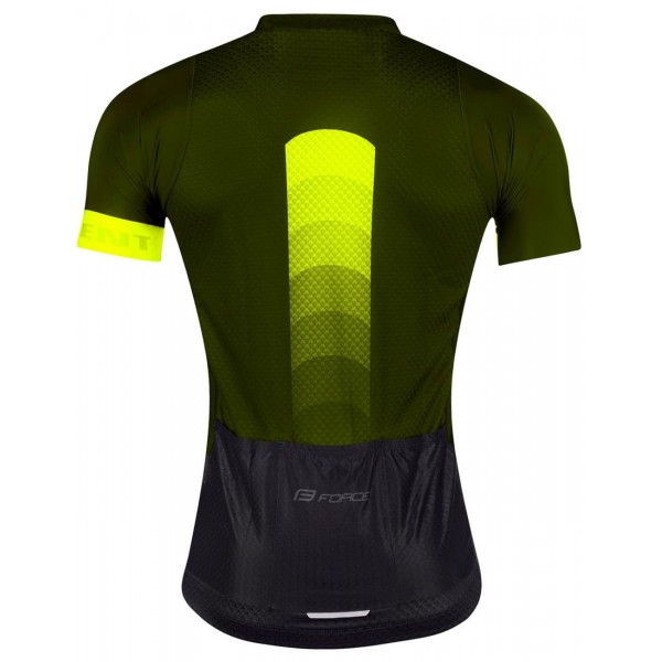 ASCENT Radsport-Set (Radtrikot langer RV+Trägerhose) grün/gelb/schwarz ASCENT Radsport-Set (Radtrikot langer RV+Trägerhose) grün/gelb/schwarz