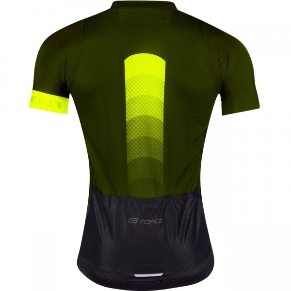 ASCENT Aero Radtrikot kurzarm grün/neongelb ASCENT Aero Radtrikot kurzarm grün/neongelb