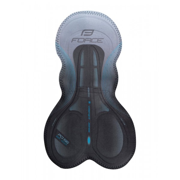 TEAM PRO Radsport-Set (Radtrikot langer RV+Trägerhose) schwarz