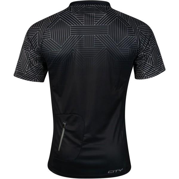 CITY Radtrikot kurzarm schwarz CITY Radtrikot kurzarm schwarz