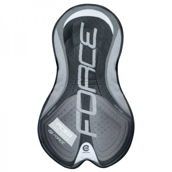 FAME Trägerhose kurz schwarz/weiß FAME Trägerhose kurz schwarz/weiß