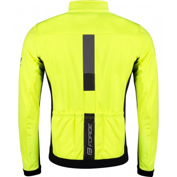 FROST Softshell Fahrradjacke neongelb FROST Softshell Fahrradjacke neongelb