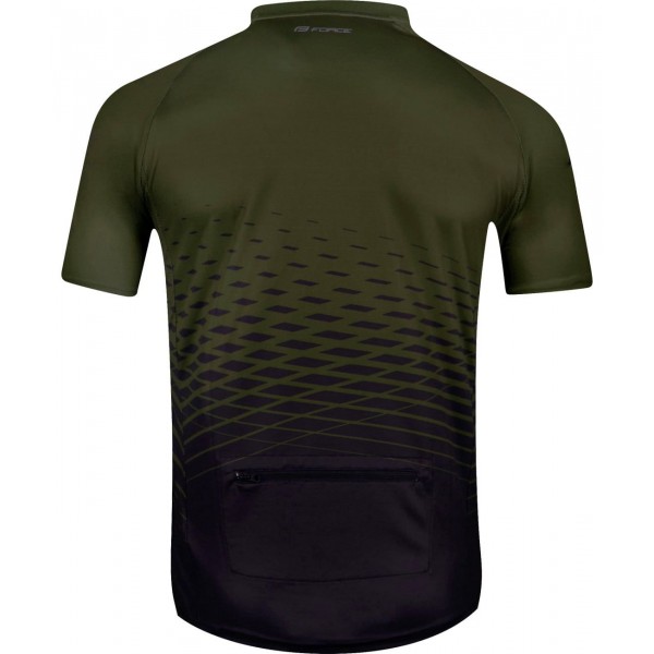 MTB ANGLE Radtrikot kurzarm grün