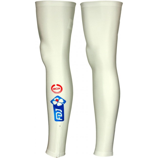 Radsport-Beinlinge weiß FRANCAISE DES JEUX (FDJ)-BIG MAT 2012-Radsport-Profi-Team Radsport-Beinlinge weiß FRANCAISE DES JEUX (FDJ)-BIG MAT 2012-Radsport-Profi-Team