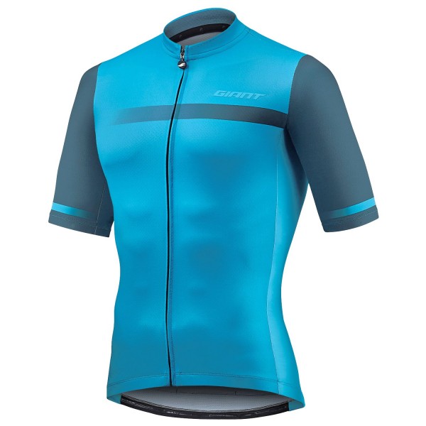 PODIUM Radtrikot kurzarm hellblau