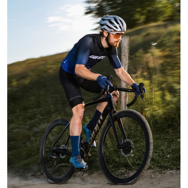 RACE DAY Radtrikot kurzarm schwarz/blau RACE DAY Radtrikot kurzarm schwarz/blau