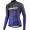 RACE DAY Radtrikot langarm schwarz/blau