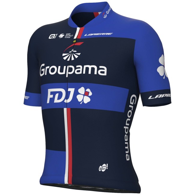 GROUPAMA-FDJ 2023 Radtrikot kurzarm-ALE Radsport-Profi-Team GROUPAMA-FDJ 2023 Radtrikot kurzarm-ALE Radsport-Profi-Team