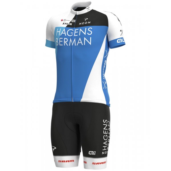 HAGENS BERMAN AXEON 2021 Radtrikot kurzarm (langer RV)-ALE Radsport-Profi-Team
