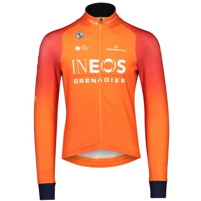 INEOS GRENADIERS 2022 training edition Radtrikot langarm-Radsport-Profi-Team INEOS GRENADIERS 2022 training edition Radtrikot langarm-Radsport-Profi-Team