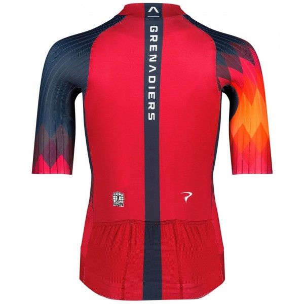 INEOS GRENADIERS 2023 EPIC RACE Radtrikot kurzarm (langer RV)-Radsport-Profi-Team