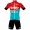 Lotto Dstny 2023 Radsport-Set (Kurzarmtrikot+Trägerhose)-Radsport-Profi-Team
