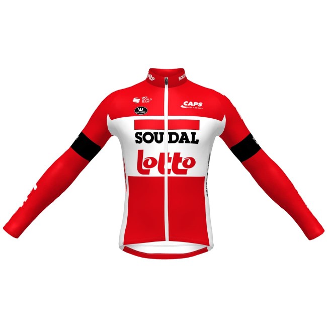 LOTTO SOUDAL 2022 Radtrikot langarm-Radsport-Profi-Team LOTTO SOUDAL 2022 Radtrikot langarm-Radsport-Profi-Team