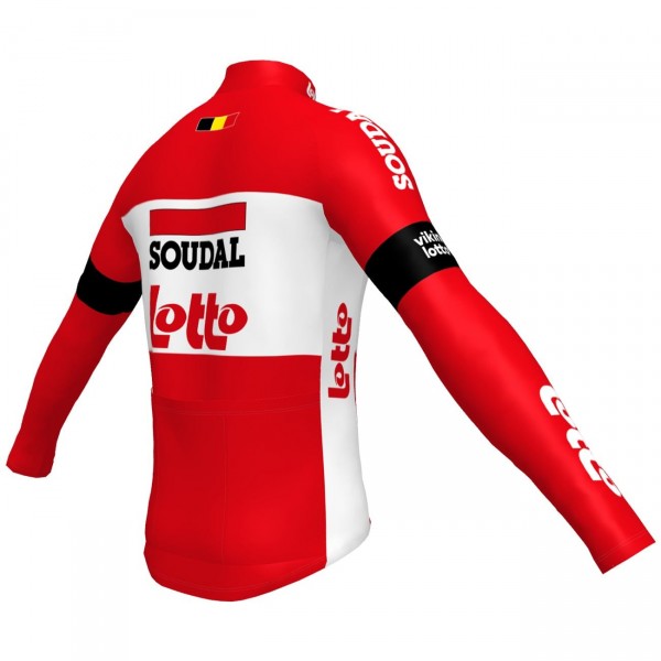 LOTTO SOUDAL 2022 Radtrikot langarm-Radsport-Profi-Team LOTTO SOUDAL 2022 Radtrikot langarm-Radsport-Profi-Team