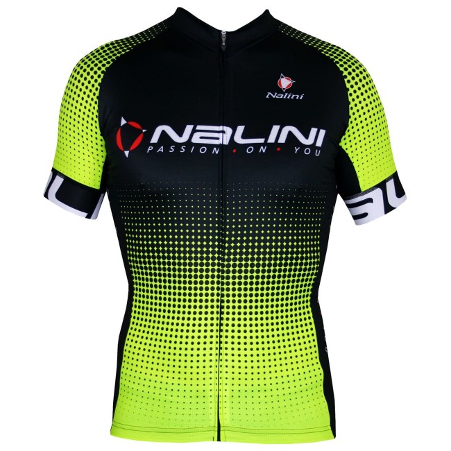 BORGO C Radtrikot kurzarm schwarz/neongelb BORGO C Radtrikot kurzarm schwarz/neongelb