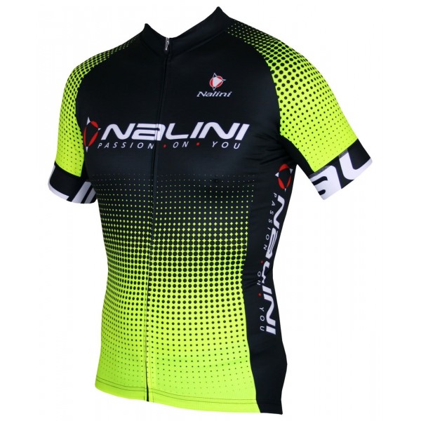 BORGO C Radtrikot kurzarm schwarz/neongelb BORGO C Radtrikot kurzarm schwarz/neongelb