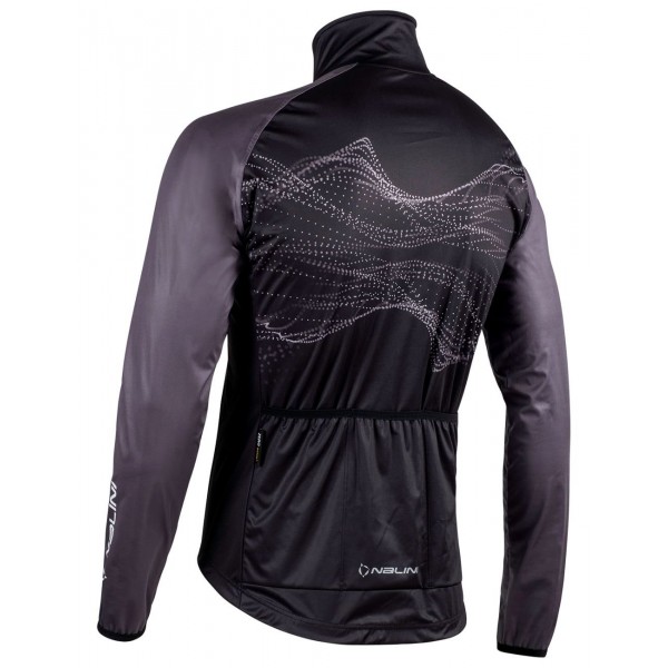 Eco Wind Jacket Fahrrad Windjacke schwarz