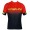 Horizon Jersey Radtrikot kurzarm schwarz/orangerot