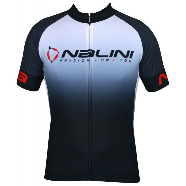 Horizon Jersey Radtrikot kurzarm schwarz/weiß Horizon Jersey Radtrikot kurzarm schwarz/weiß