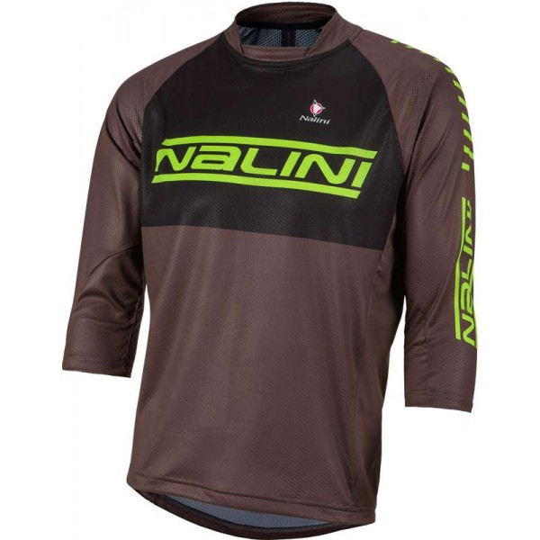PRO Trail Jersey Medium SL MTB-Trikot grün/braun