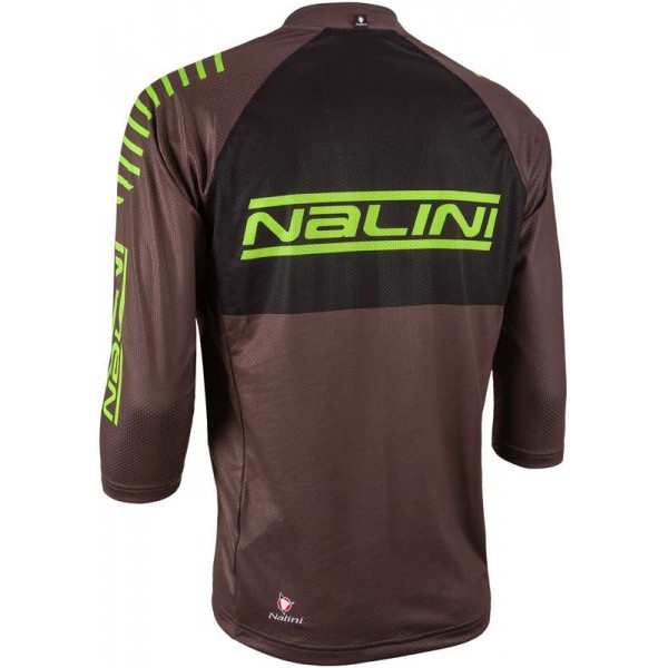 PRO Trail Jersey Medium SL MTB-Trikot grün/braun PRO Trail Jersey Medium SL MTB-Trikot grün/braun