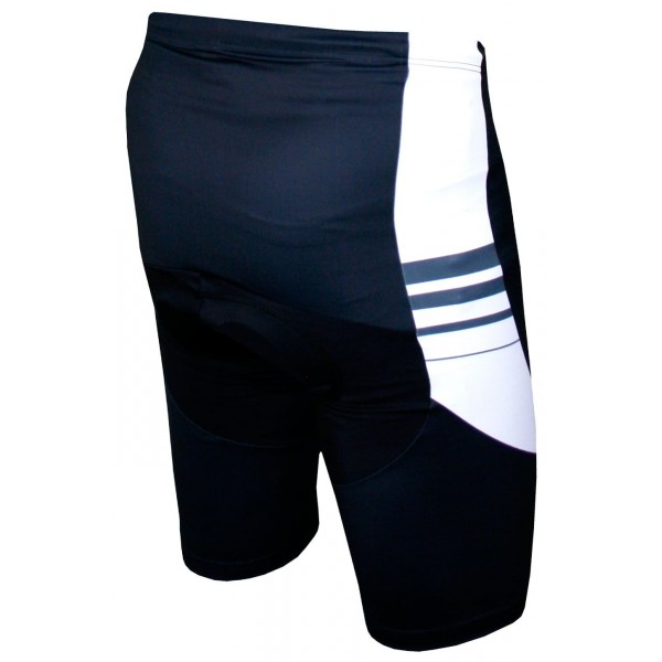 LIGHTNING Radhose kurz schwarz/weiß LIGHTNING Radhose kurz schwarz/weiß