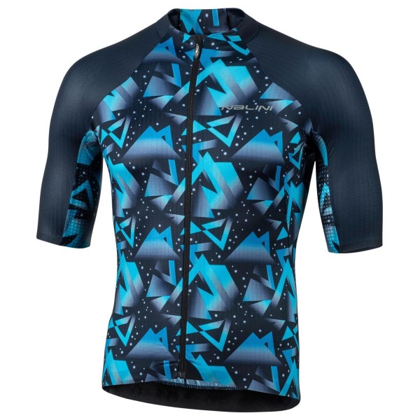 MEXICO1968 Radtrikot kurzarm blau