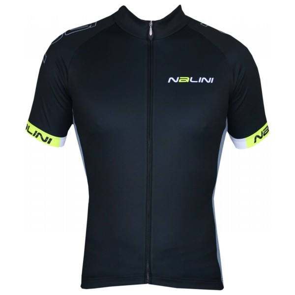 Native Jersey Radtrikot kurzarm schwarz/neongelb