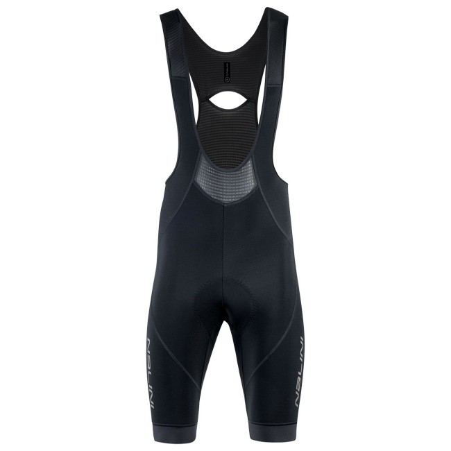 New Classica Bib Short gefütterte Trägerhose kurz schwarz New Classica Bib Short gefütterte Trägerhose kurz schwarz